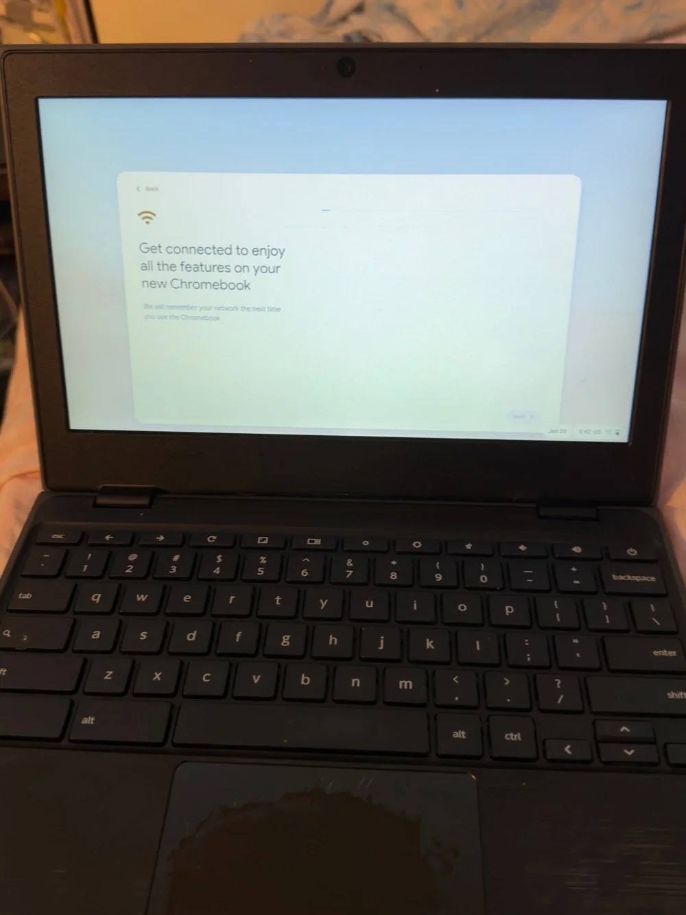 Lenovo Chromebook Laptop - Black.